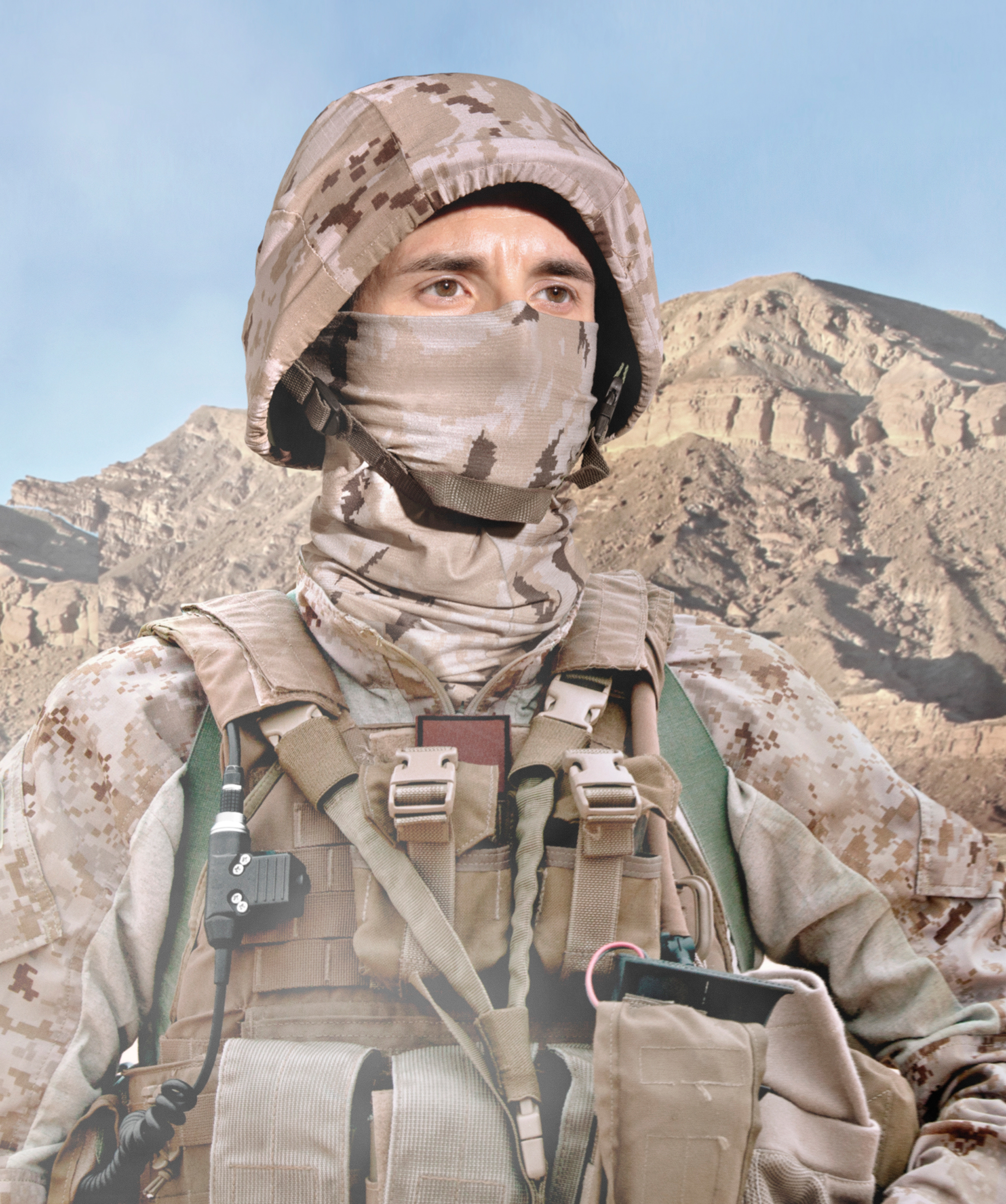 BUFF Coolnet UV® Multifunktionstuch Arid Camu