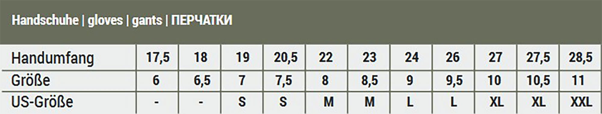 Softshell Handschuhe Phantomleaf WASP I