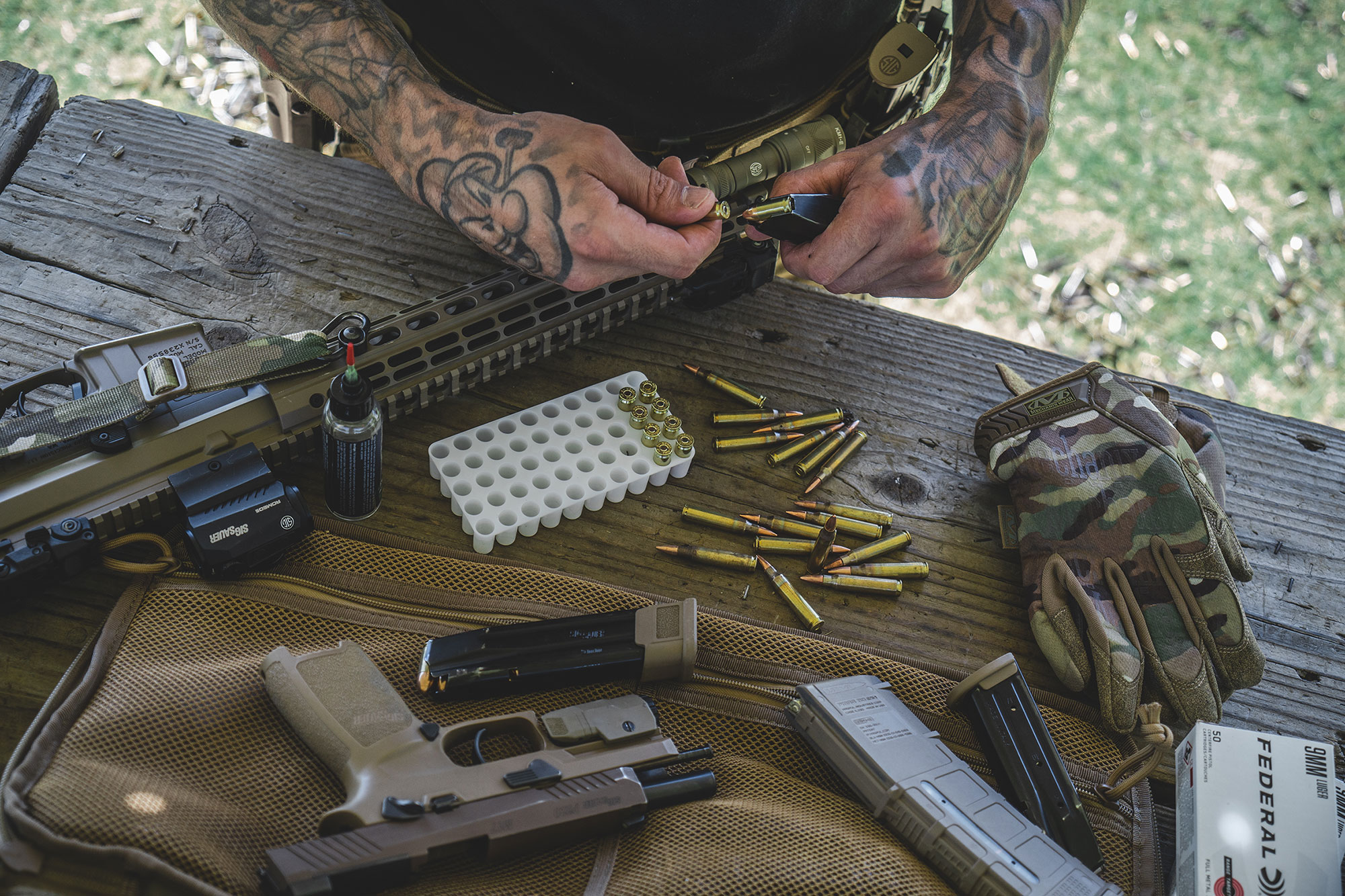 Mechanix Handschuh Original Multicam