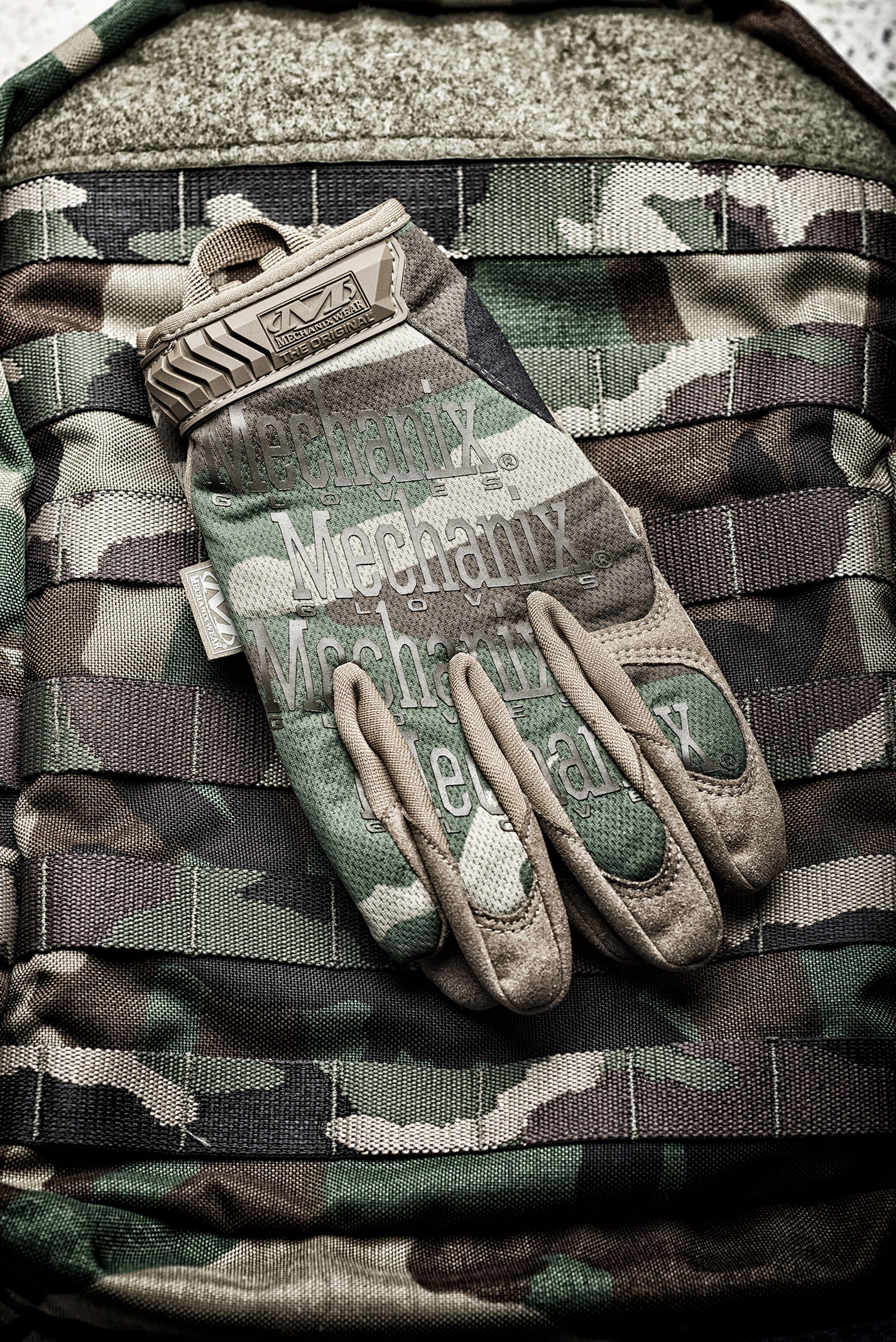 Handschuhe Mechanix Original Woodland