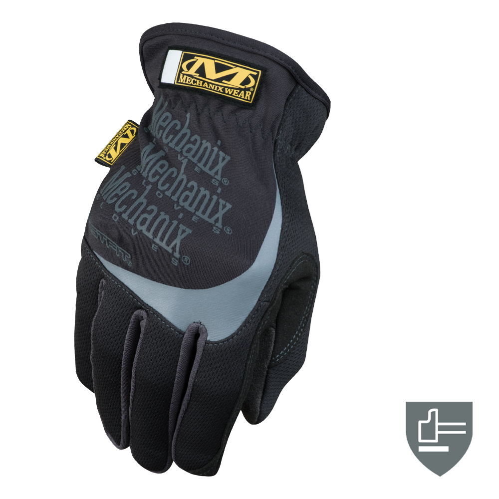 Handschuhe Mechanix Fastfit Schwarz/Grau