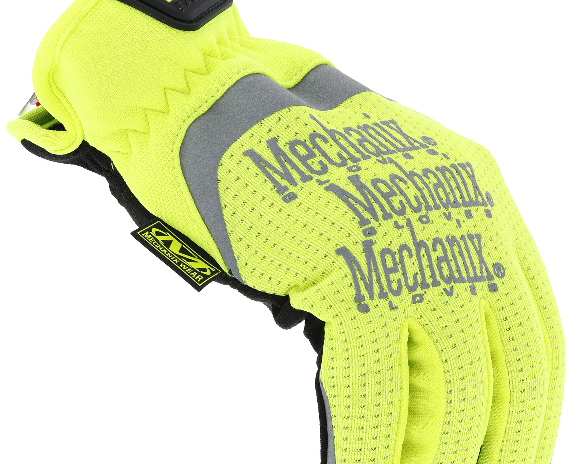 Mechanix Fastfit Hi-Viz Yellow Handschuh