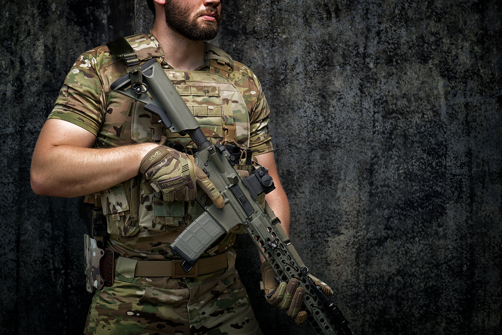 Handschuhe Mechanix M-Pact Multicam