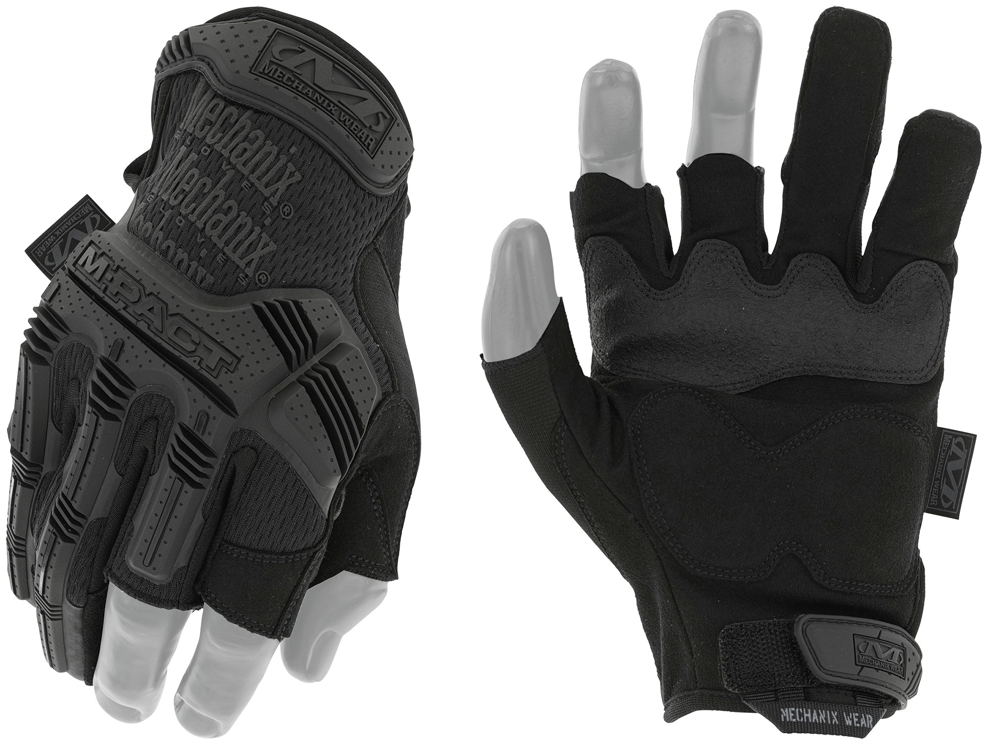 Mechanix M-Pact Trigger Finger Handschuhe Schwarz