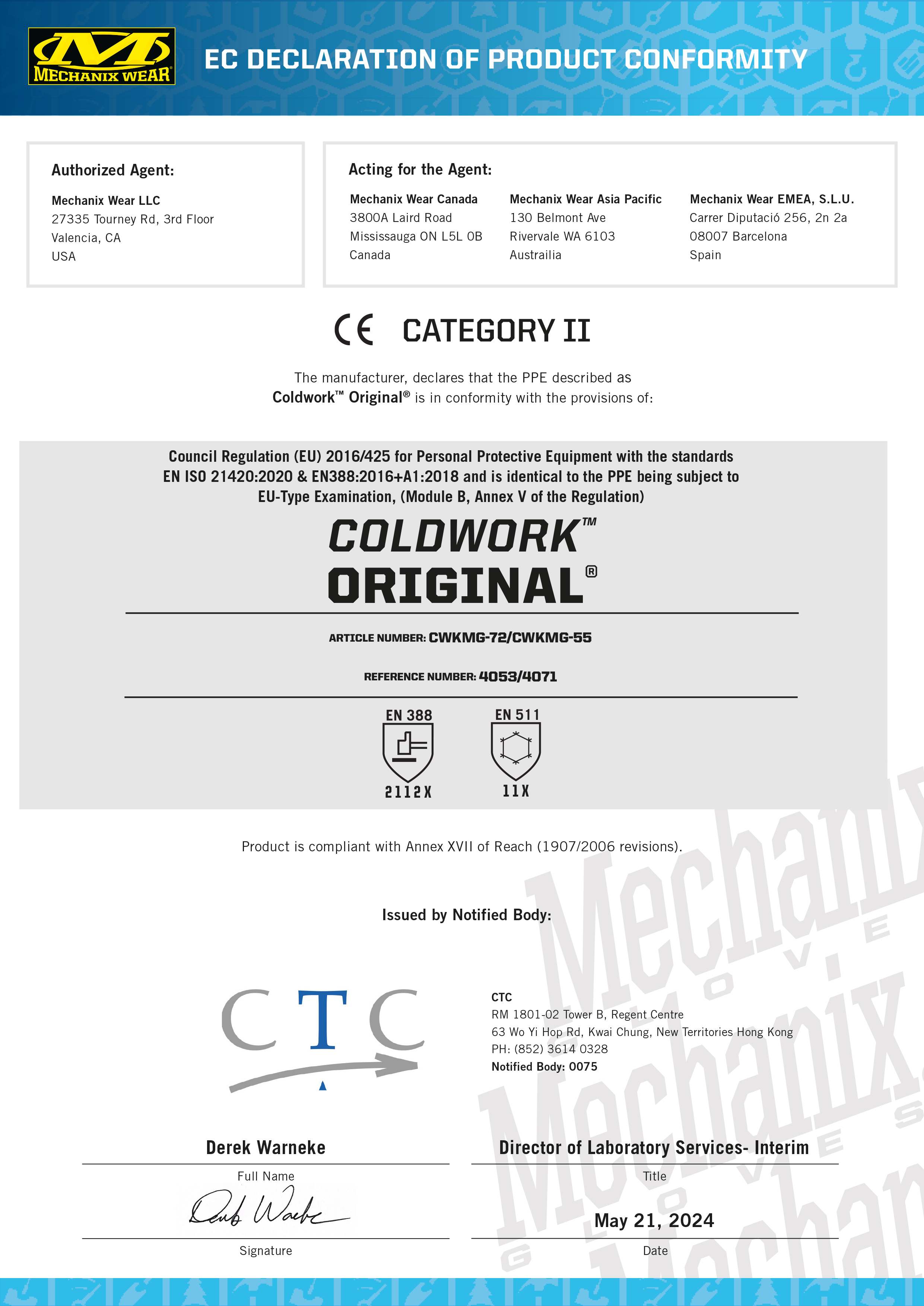 Mechanix ColdWork Original (Taktische Einsatz- Handschuhe für den Winter)