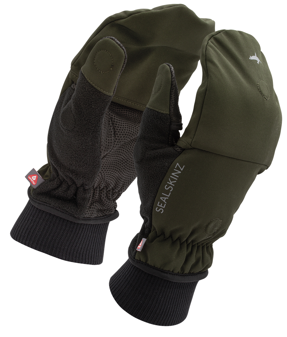 SealSkinz Windproof Cold Weather Convertible Mitten Handschuh