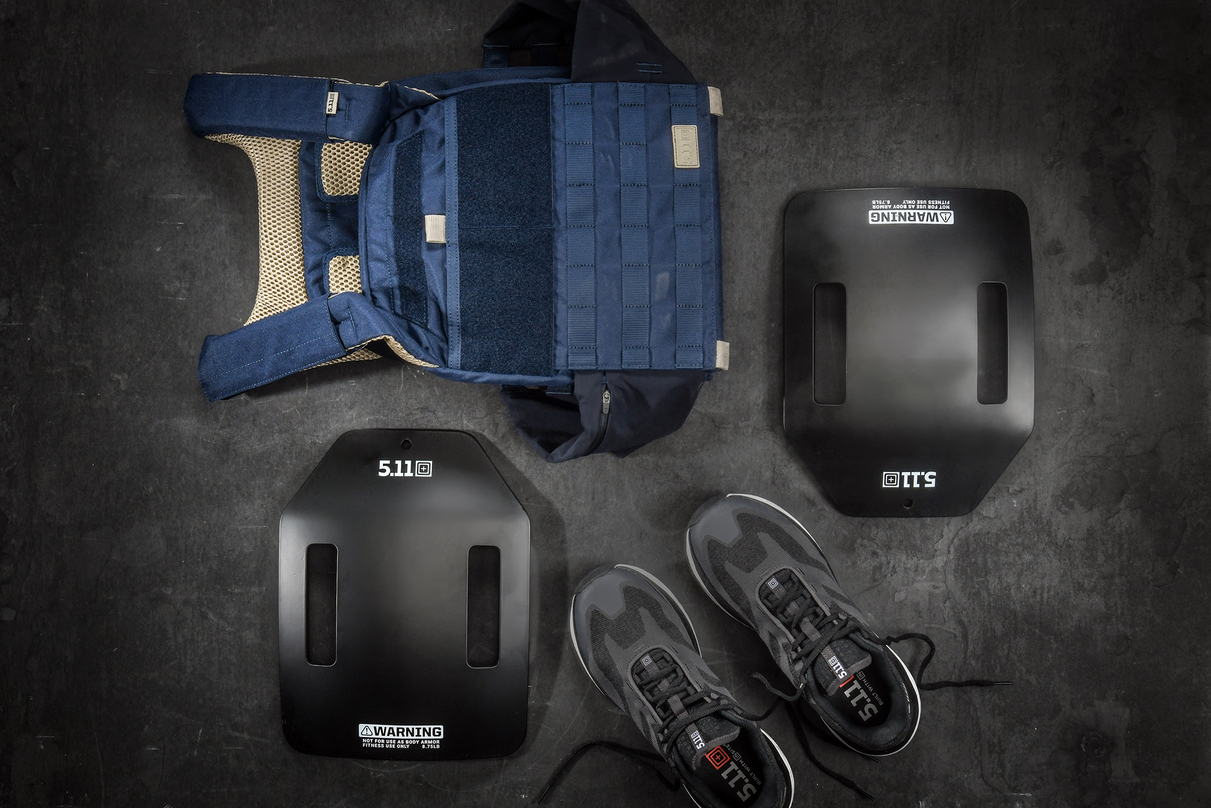 5.11 Tactical - Trainingsplatten WGT Vest Plate 8.75 2.0 (Set)