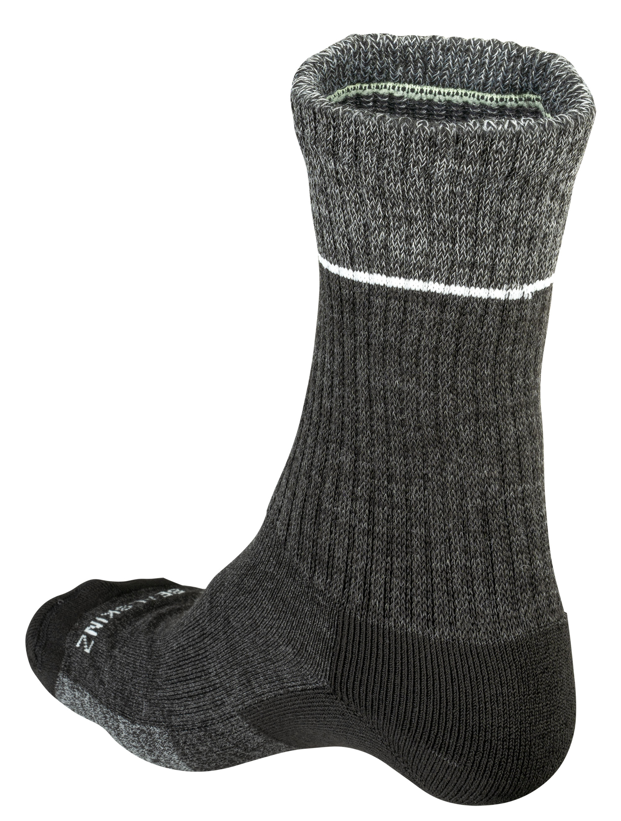 SealSkinz Mid Socke Thurton - Unisex Black/Grey