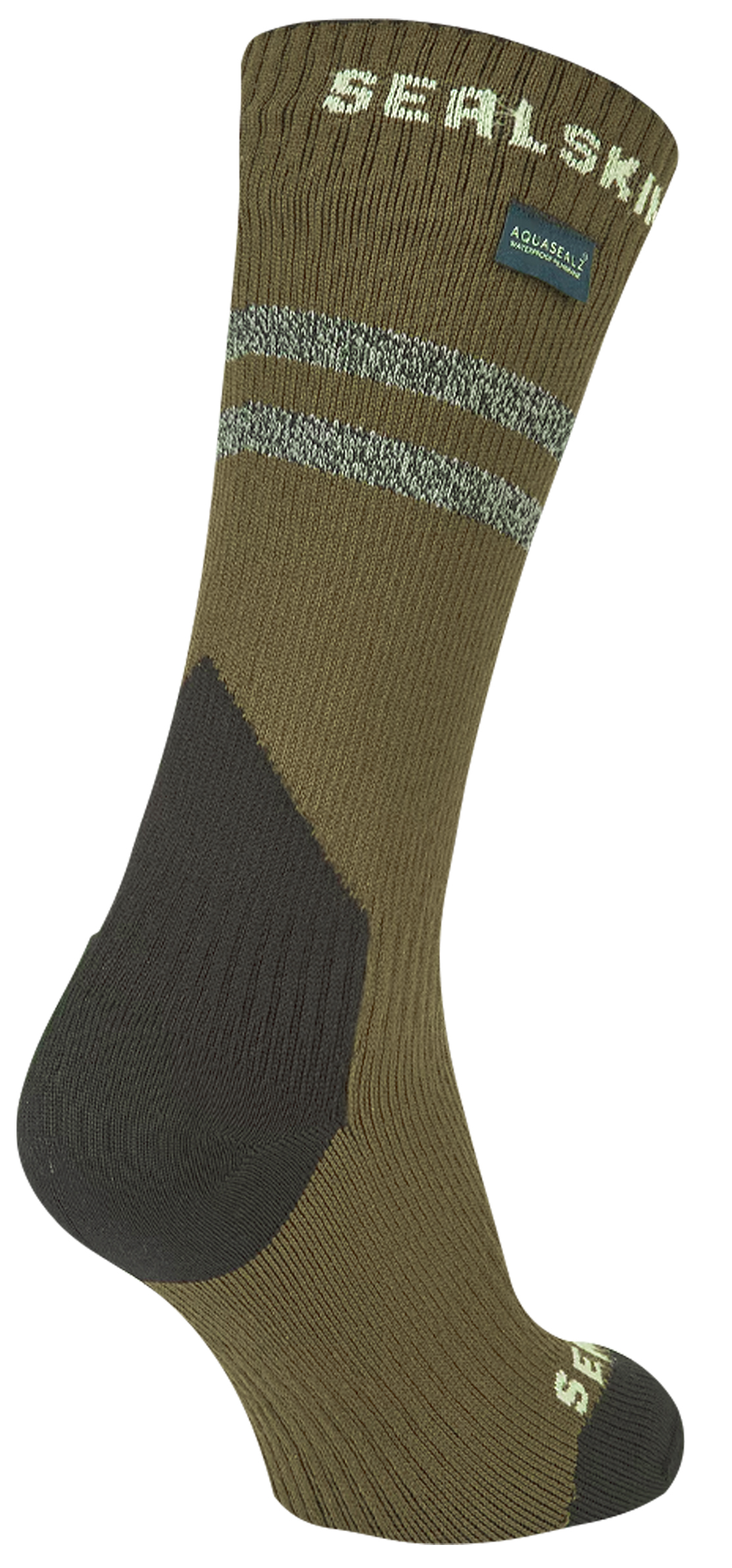 SealSkinz Runton - Wasserdichte, mittellange Socke für kaltes Wetter mit Hydrostop™