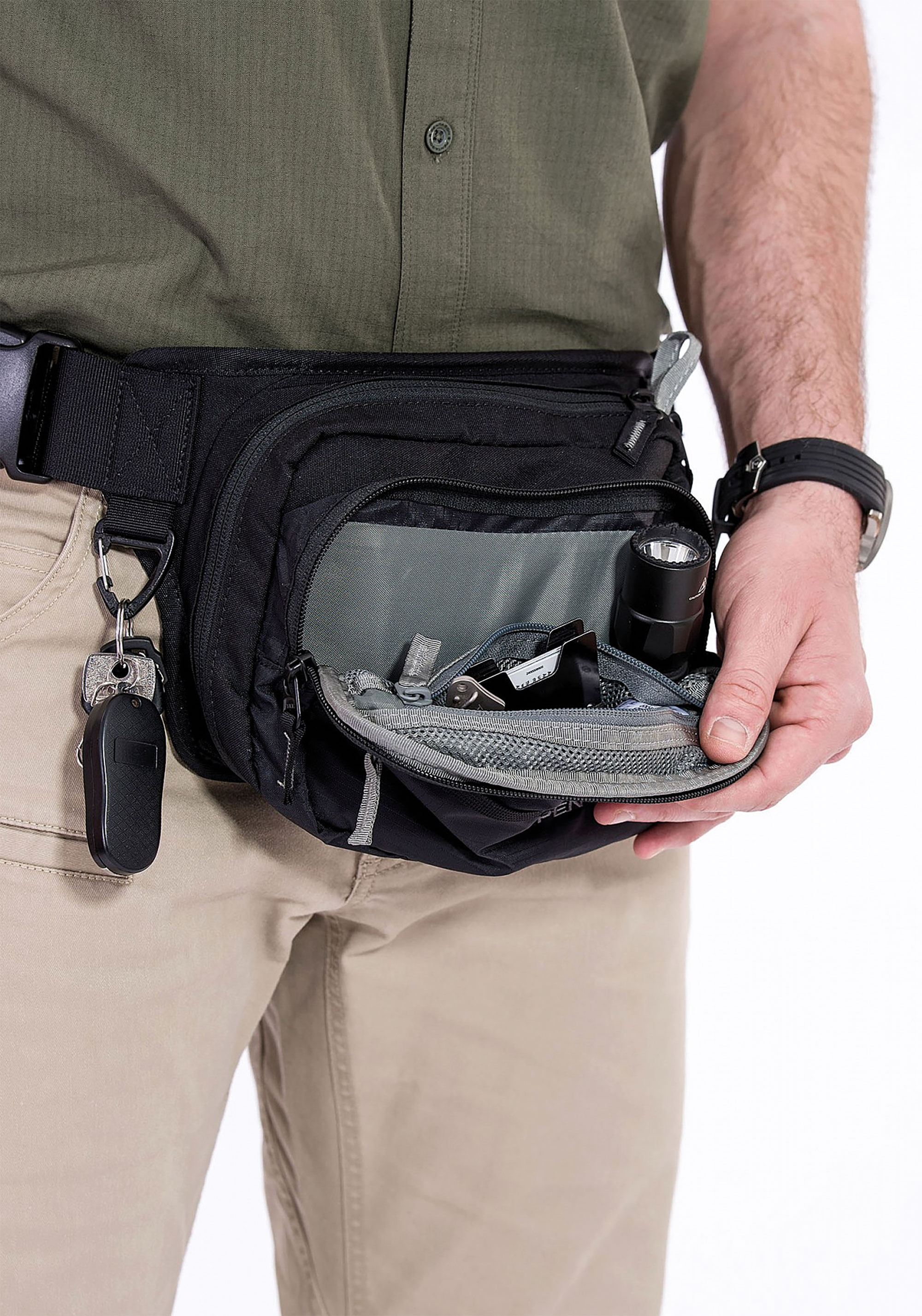 Pentagon Runner Concealment Pouch 2.0 Bauchtasche