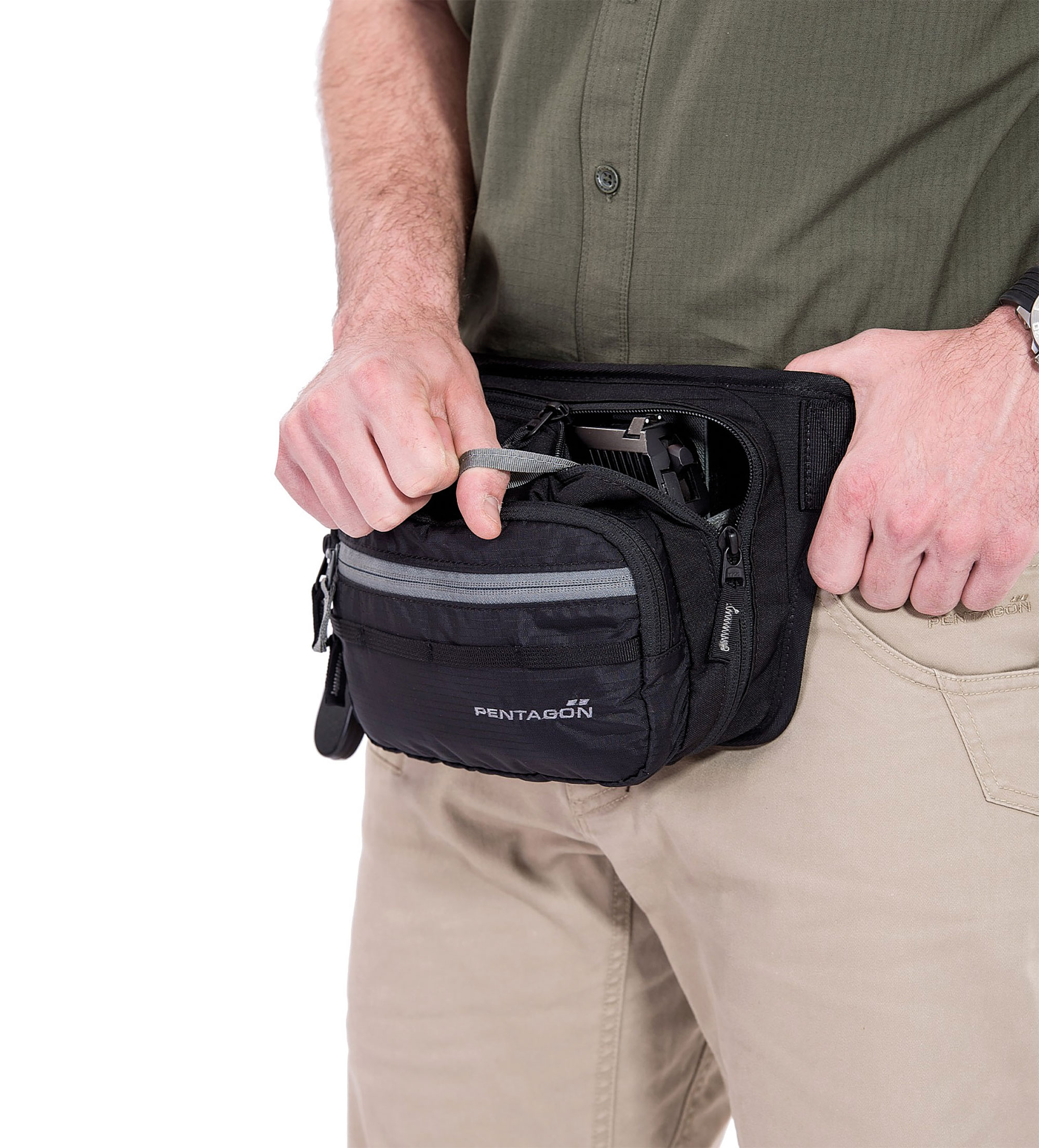 Pentagon Runner Concealment Pouch 2.0 Bauchtasche