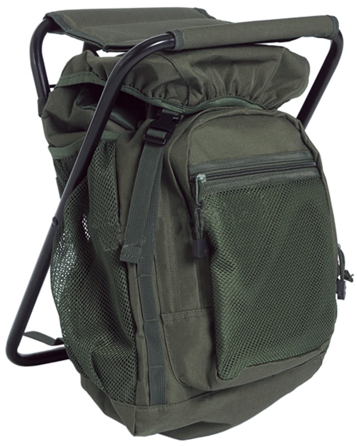 Mil-Tec Ansitzrucksack mit Hocker