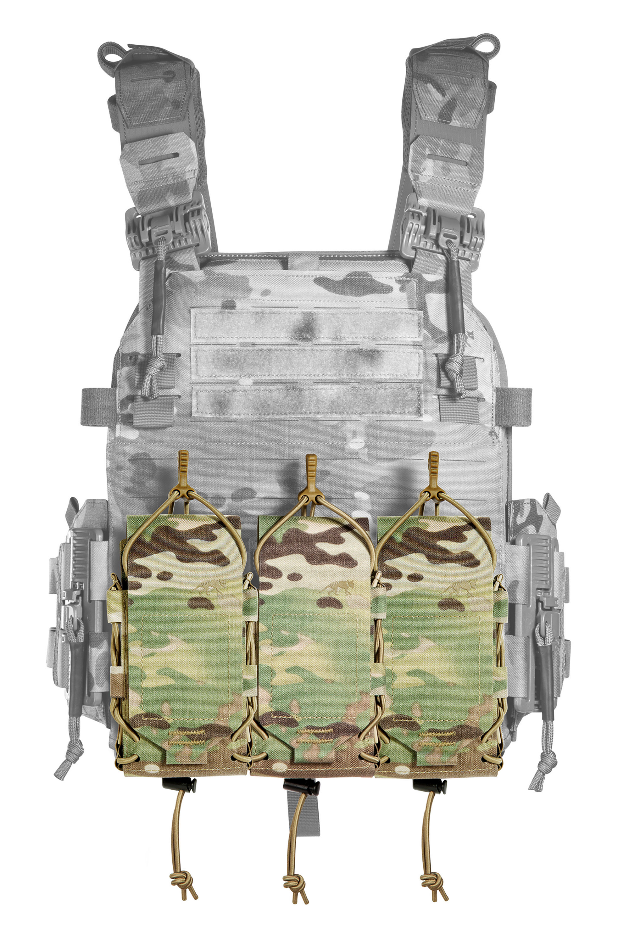 Tasmanian Tiger SGL MODULAR MAG POUCH MCL (Magazin-Tasche) MultiCam