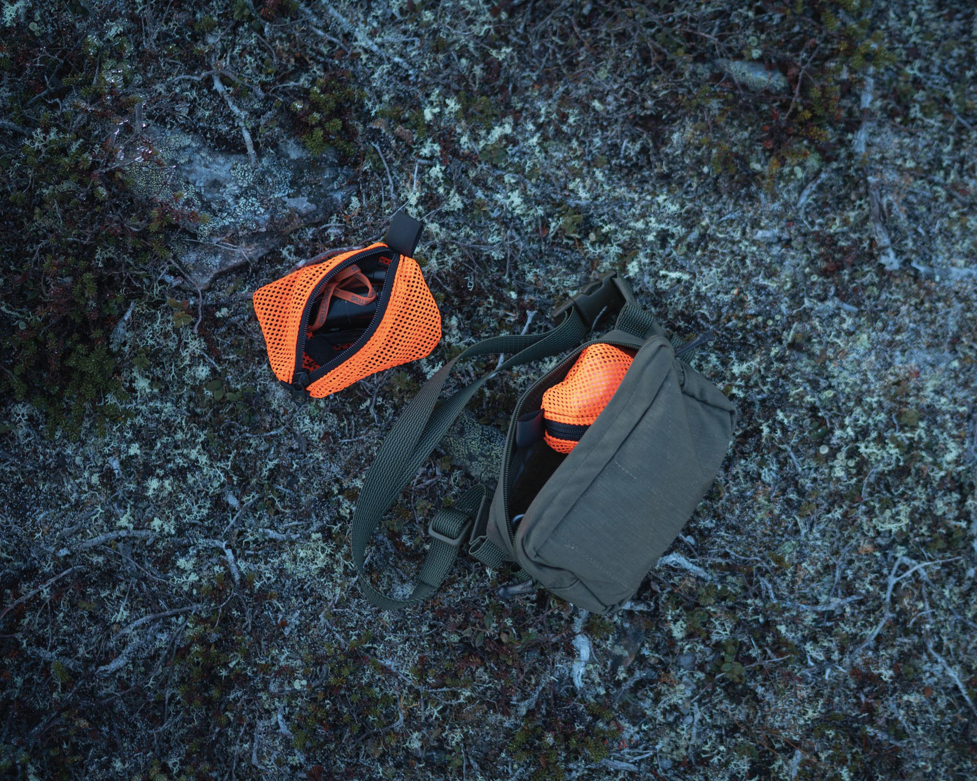 Savotta Trinket Pouch Netztasche Klett 10 x 15 cm