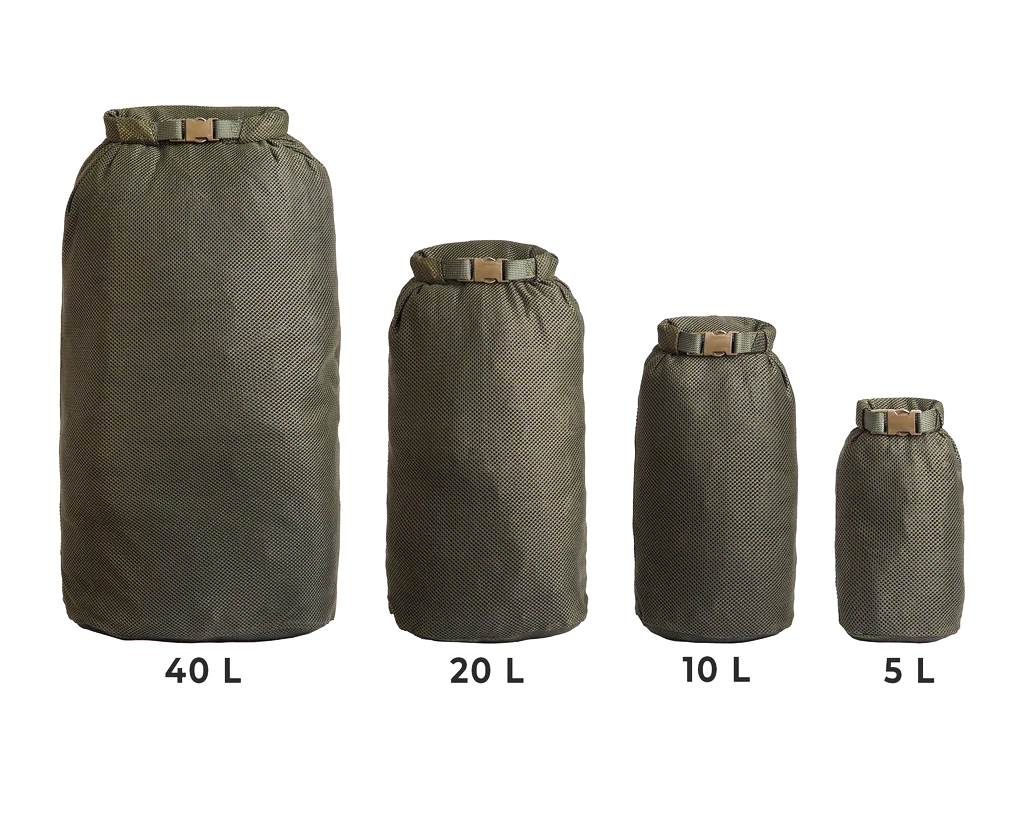 Savotta Rolltop Stuffsack Mesh 20 L