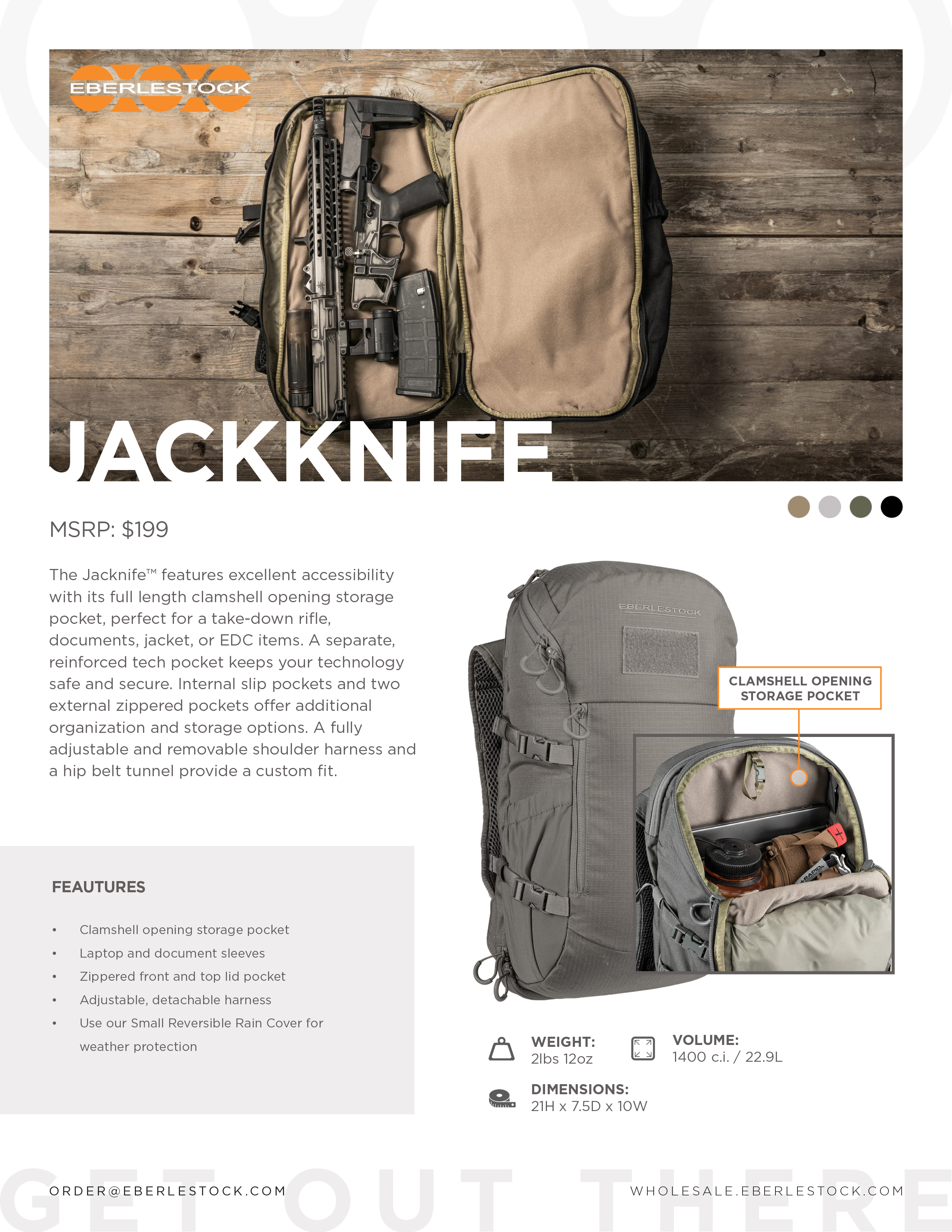 Eberlestock Jacknife Pack (EDC Rucksack)