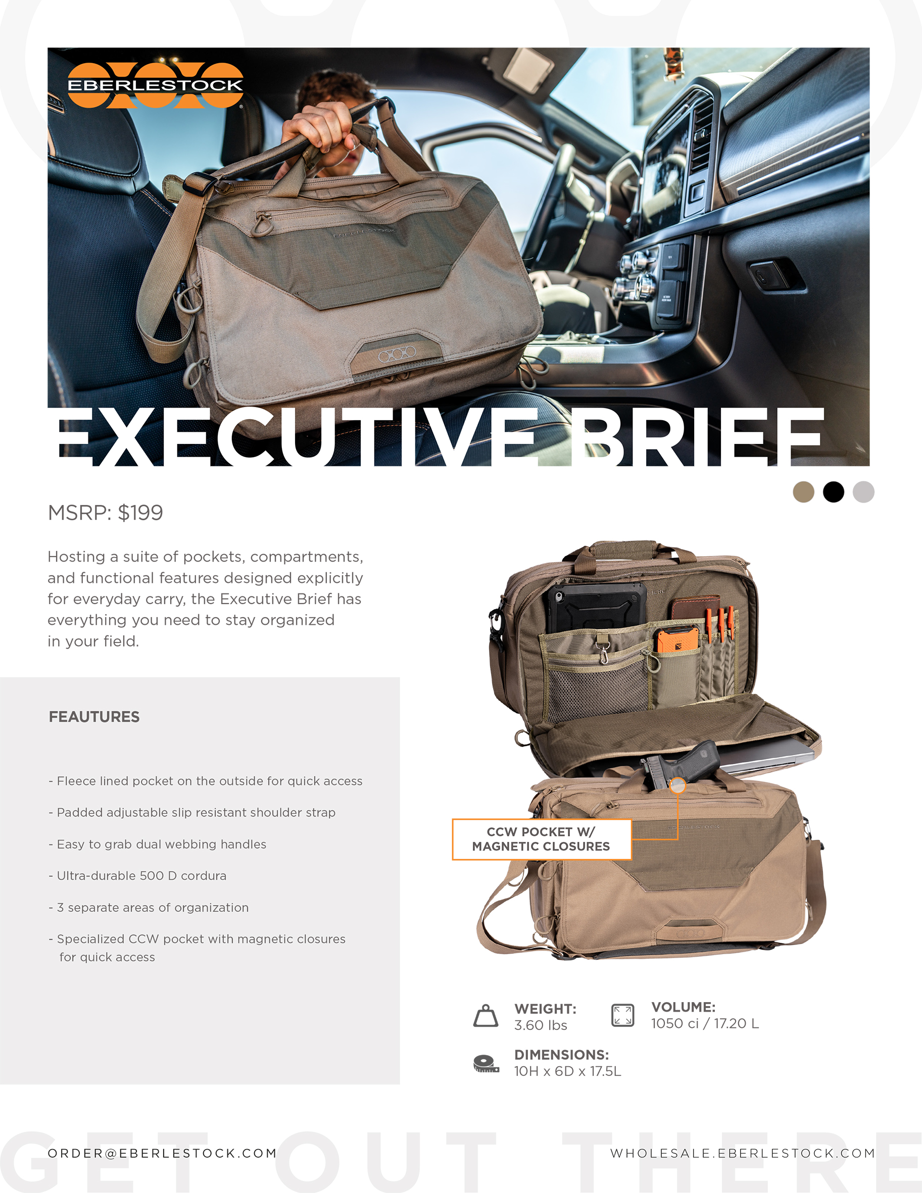 Eberlestock Executive Brief (Akten Tasche)