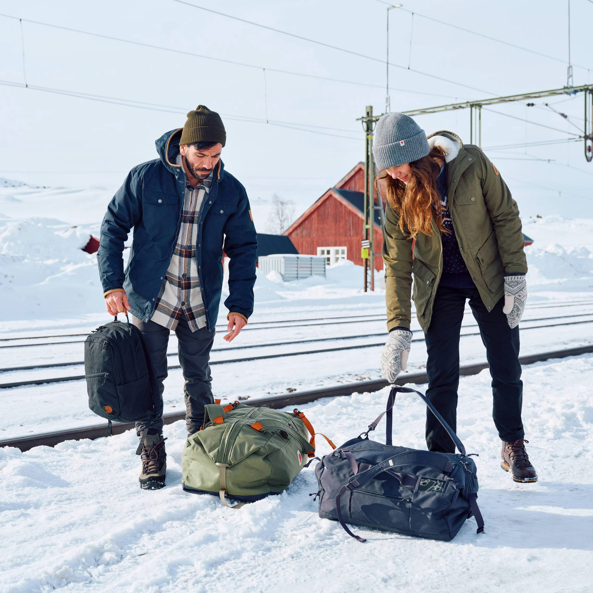 Fjällräven Färden Duffel 80 (große, robuste Reise Tasche)