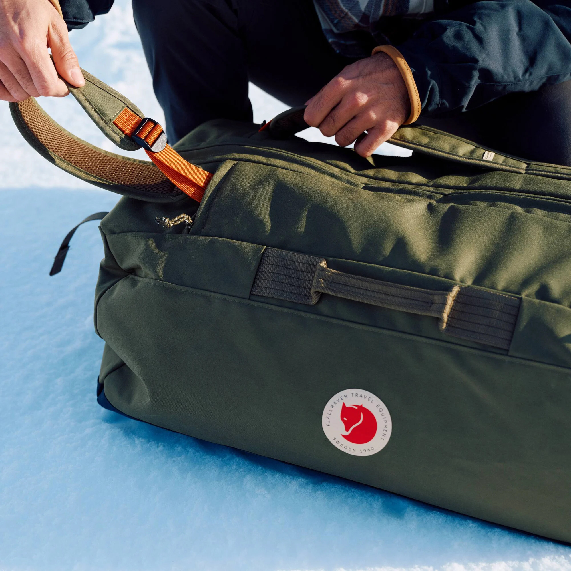 Fjällräven Färden Duffel 80 (große, robuste Reise Tasche)