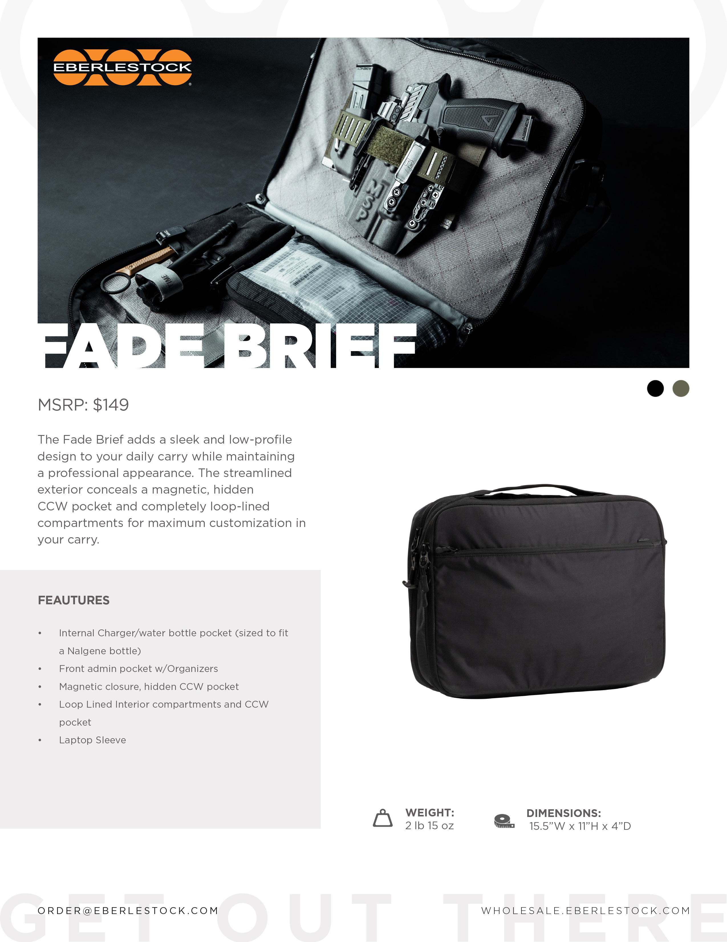 Eberlestock Fade Brief (Schulter- Tasche)