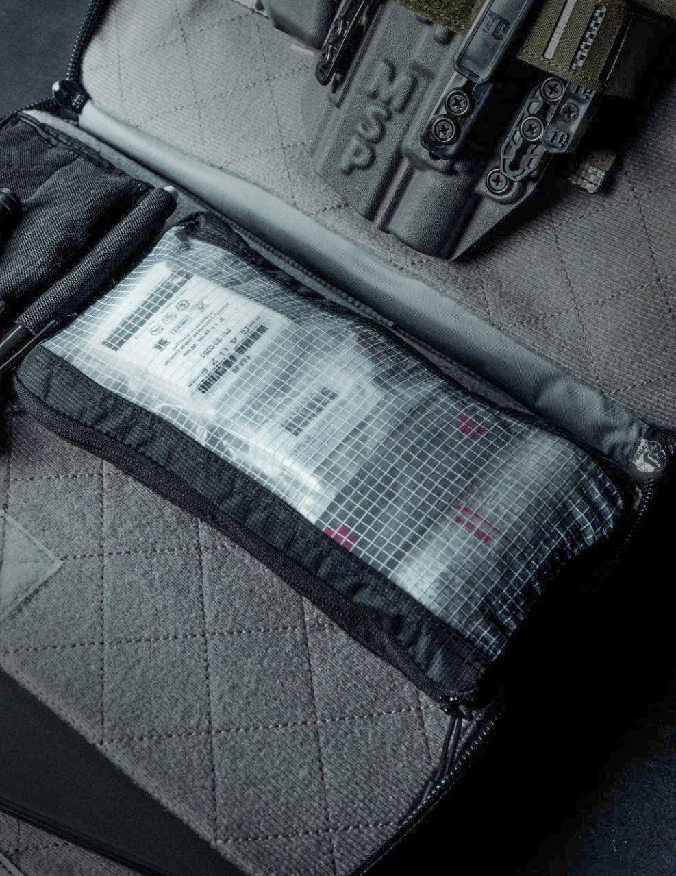 Eberlestock - Fade View Pouch (Reissverschluss Tasche mit Sichtfenster)