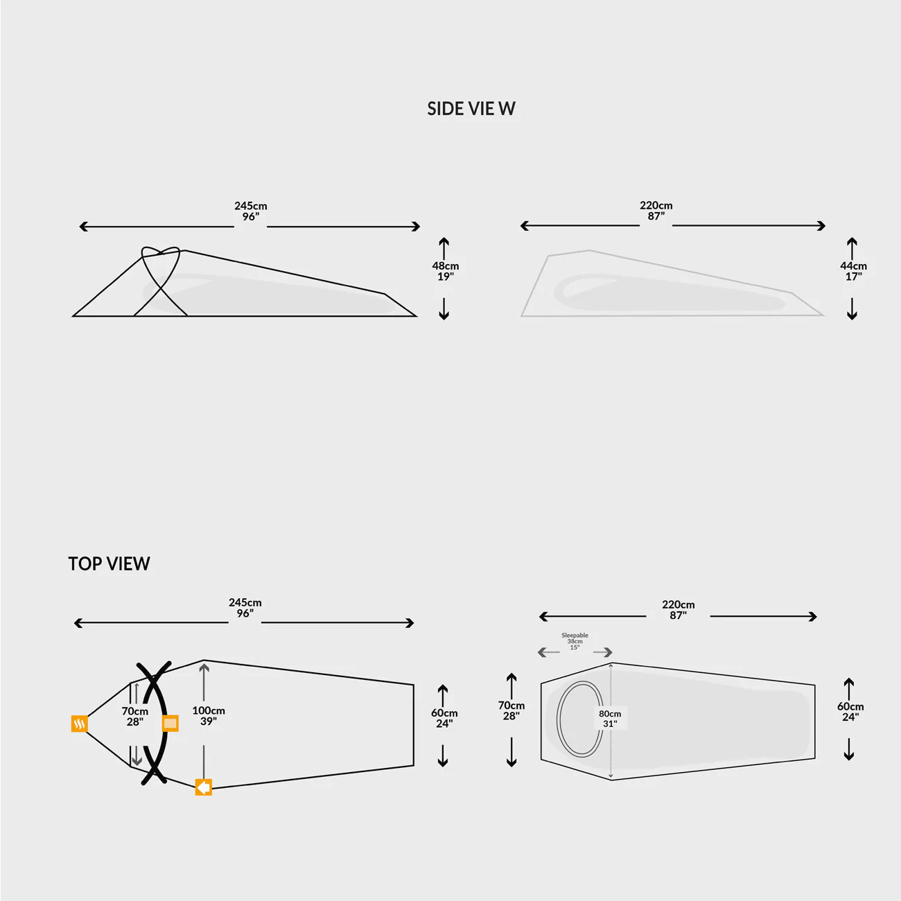 Snugpak Stratosphere Bivvi Bag - Ein-Mann-Zelt