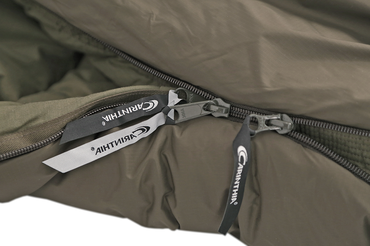 Carinthia Schlafsack Brenta Oliv Links RV