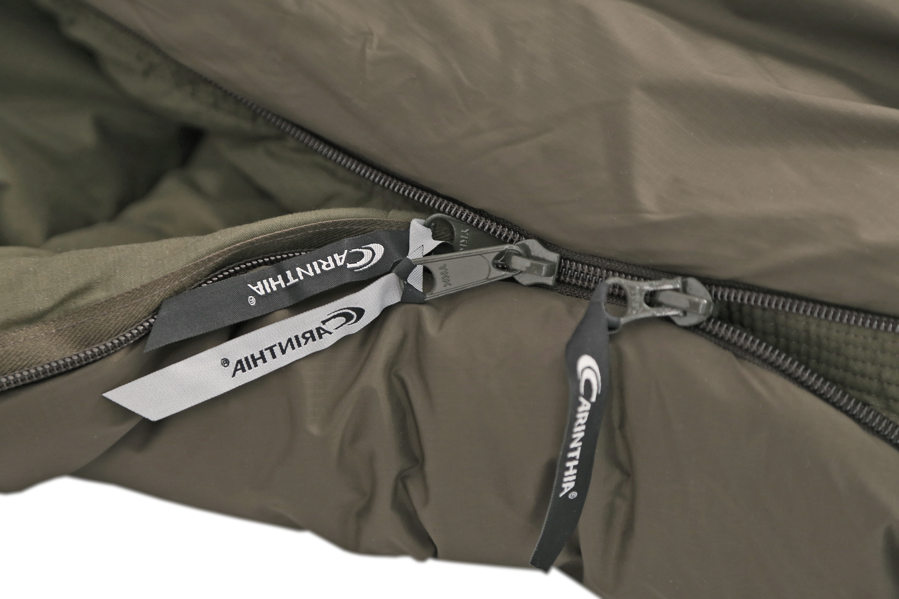 Carinthia Schlafsack Brenta Oliv Rechts RV