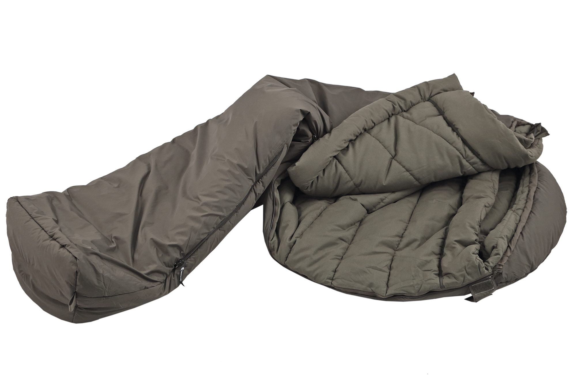 Carinthia Schlafsack Brenta Oliv Rechts RV