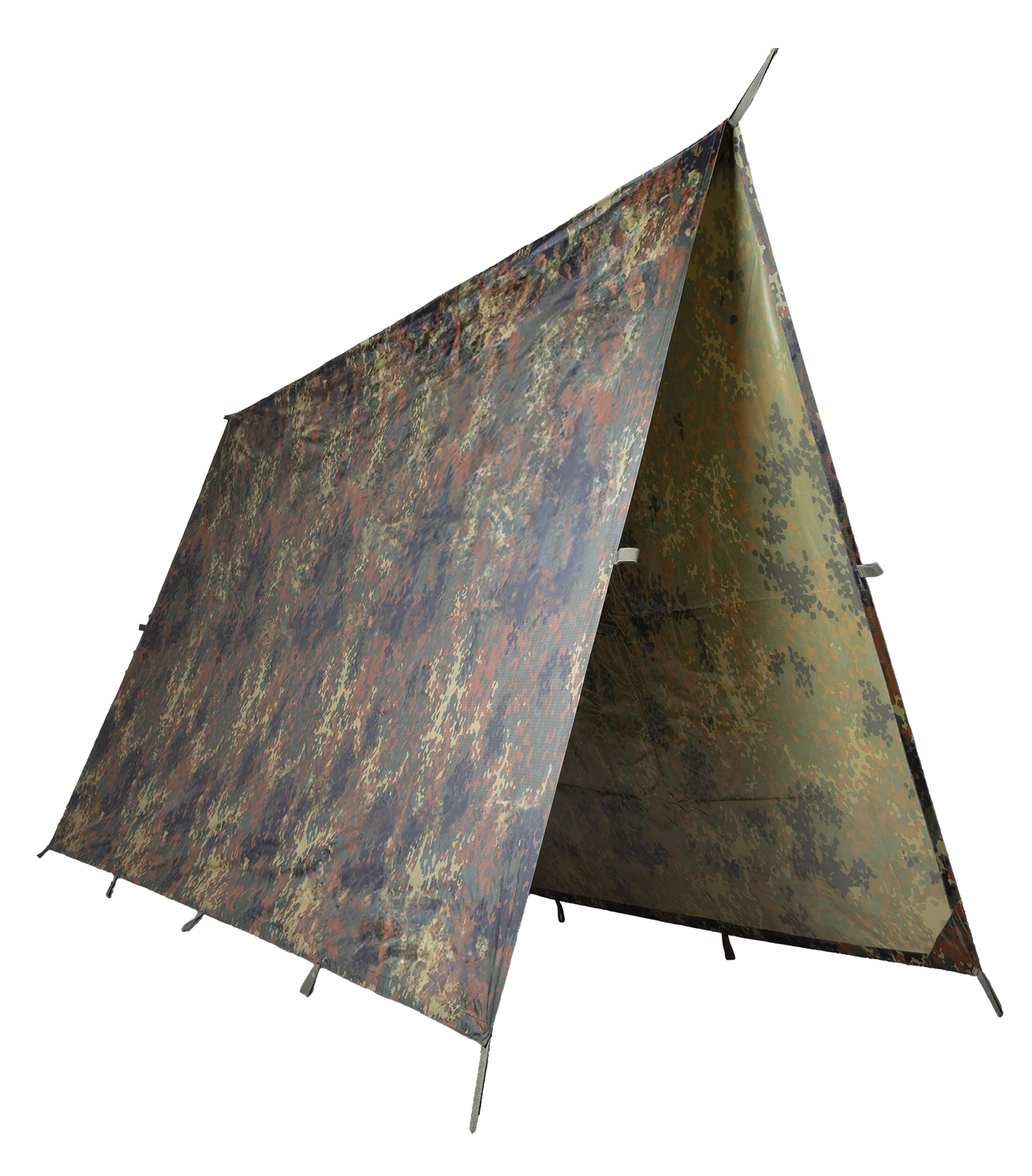 Mil-Tec Tarp PE R/S 3x3m (Bushcraft Plane)