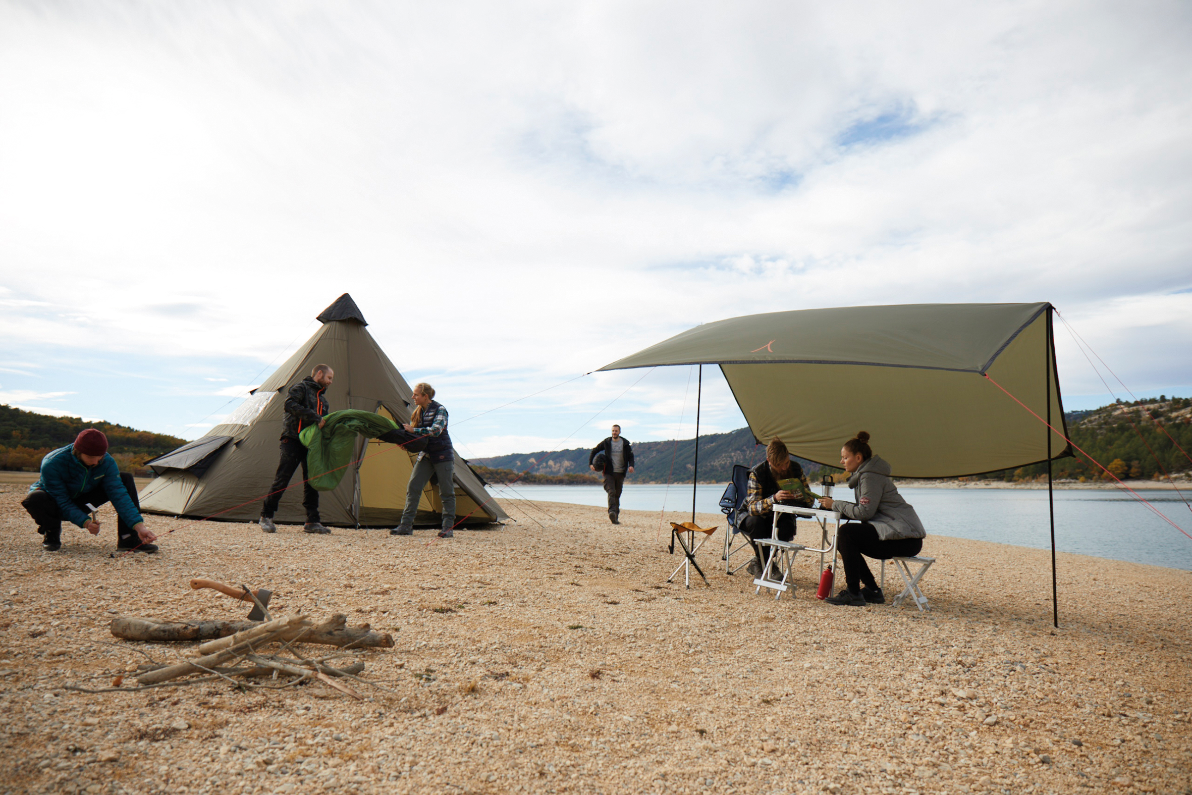 Grand Canyon Zuni 4 Tarp 400 x 400 cm