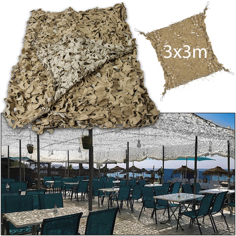 Tarnnetz Broadleaf Shade Sail 3 x 3