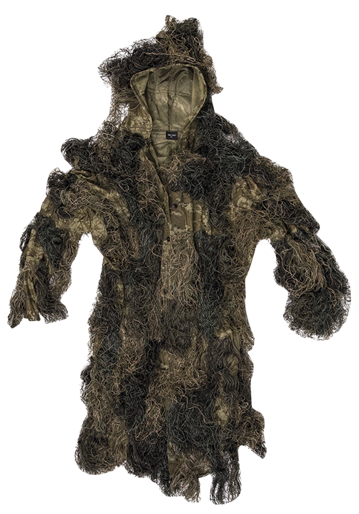 Ghillie Tarnparka Anti Fire Basic m. Fäden