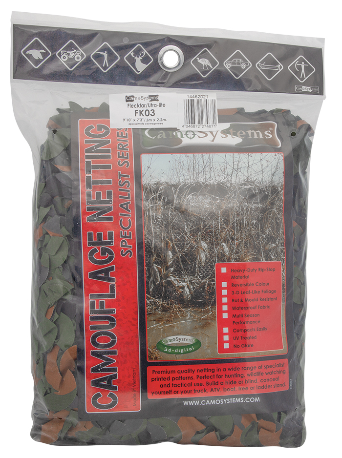 Tarnnetz Basic Light 110 x 300 cm Flecktarn