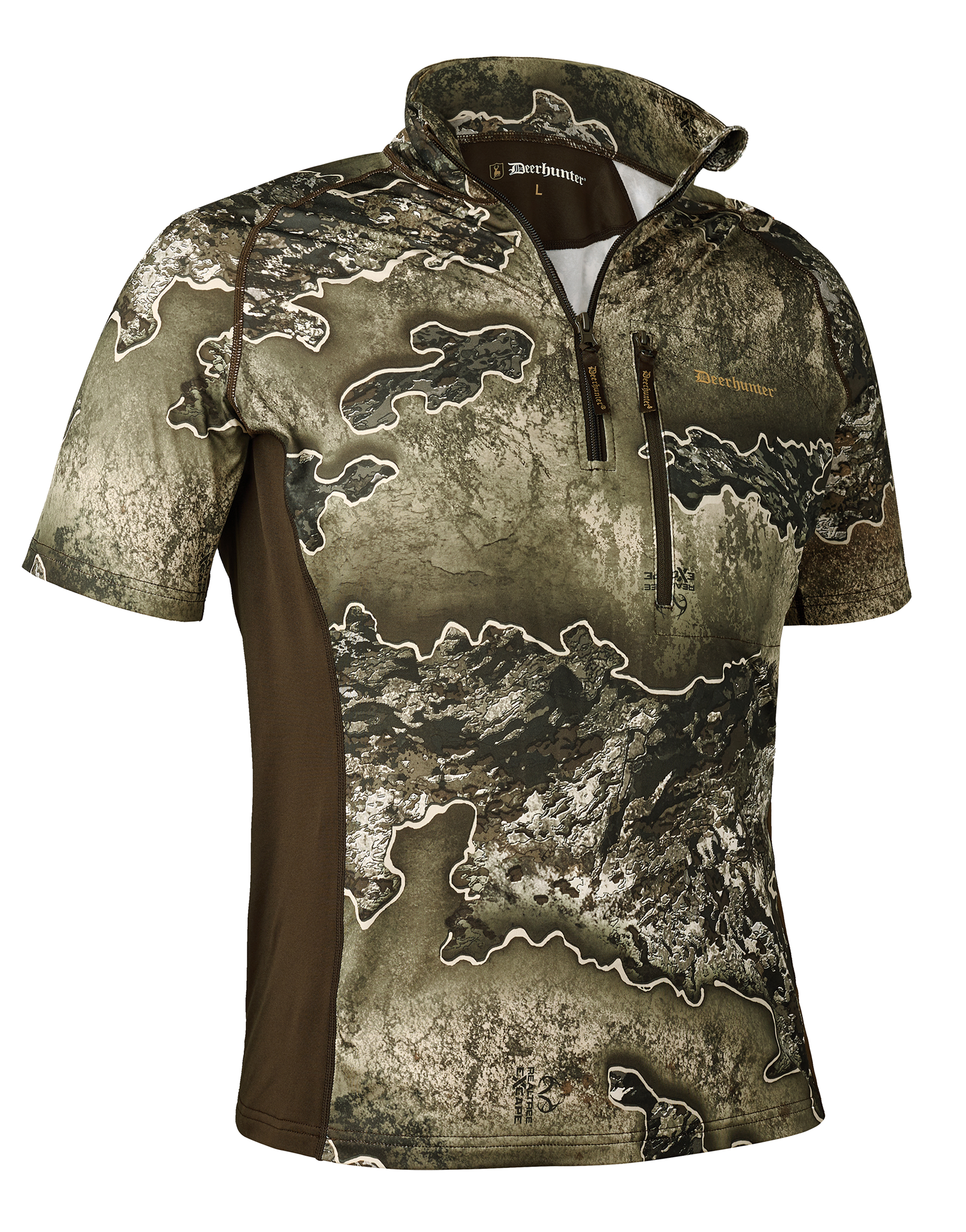 Deerhunter Excape Insulated T-Shirt mit RV-Kragen