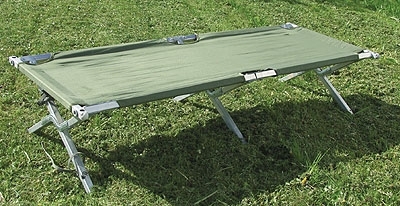 Feldbett US-Typ Alu Gestell 210 x 70 cm