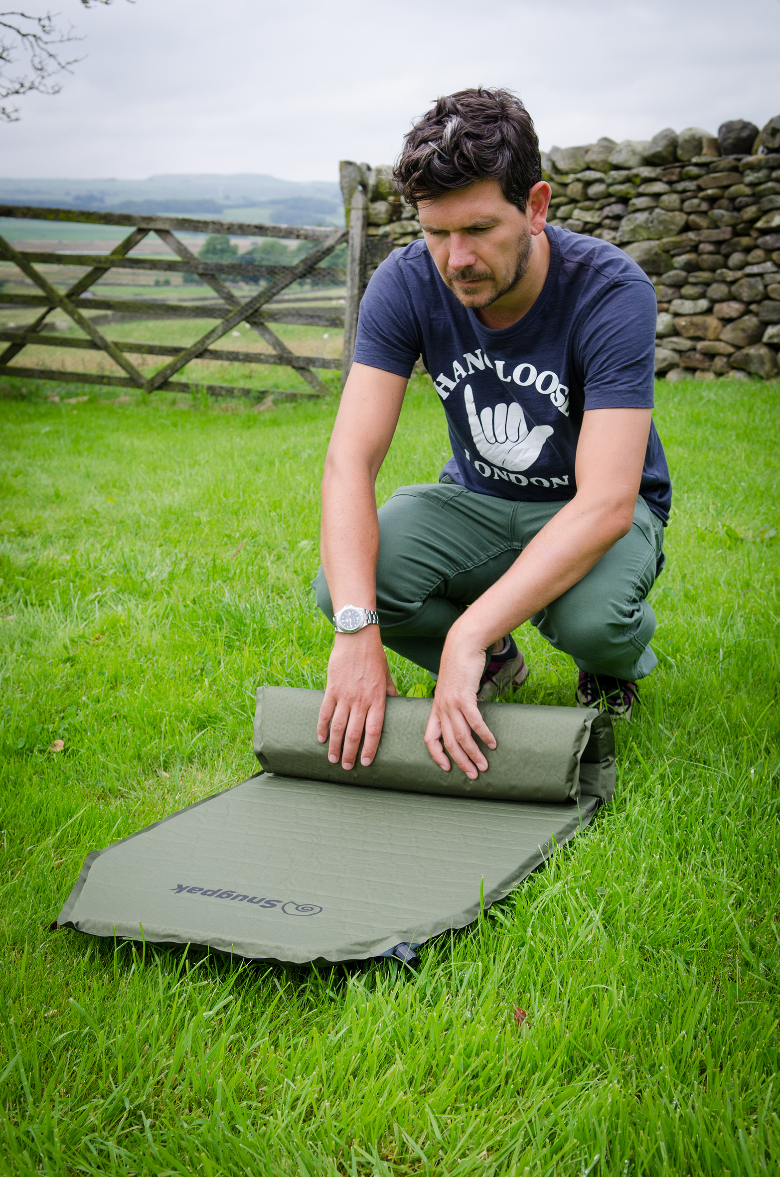 Snugpak Basecamp OPS Thermomatte Elite XL - Selbstaufblasende Isomatte