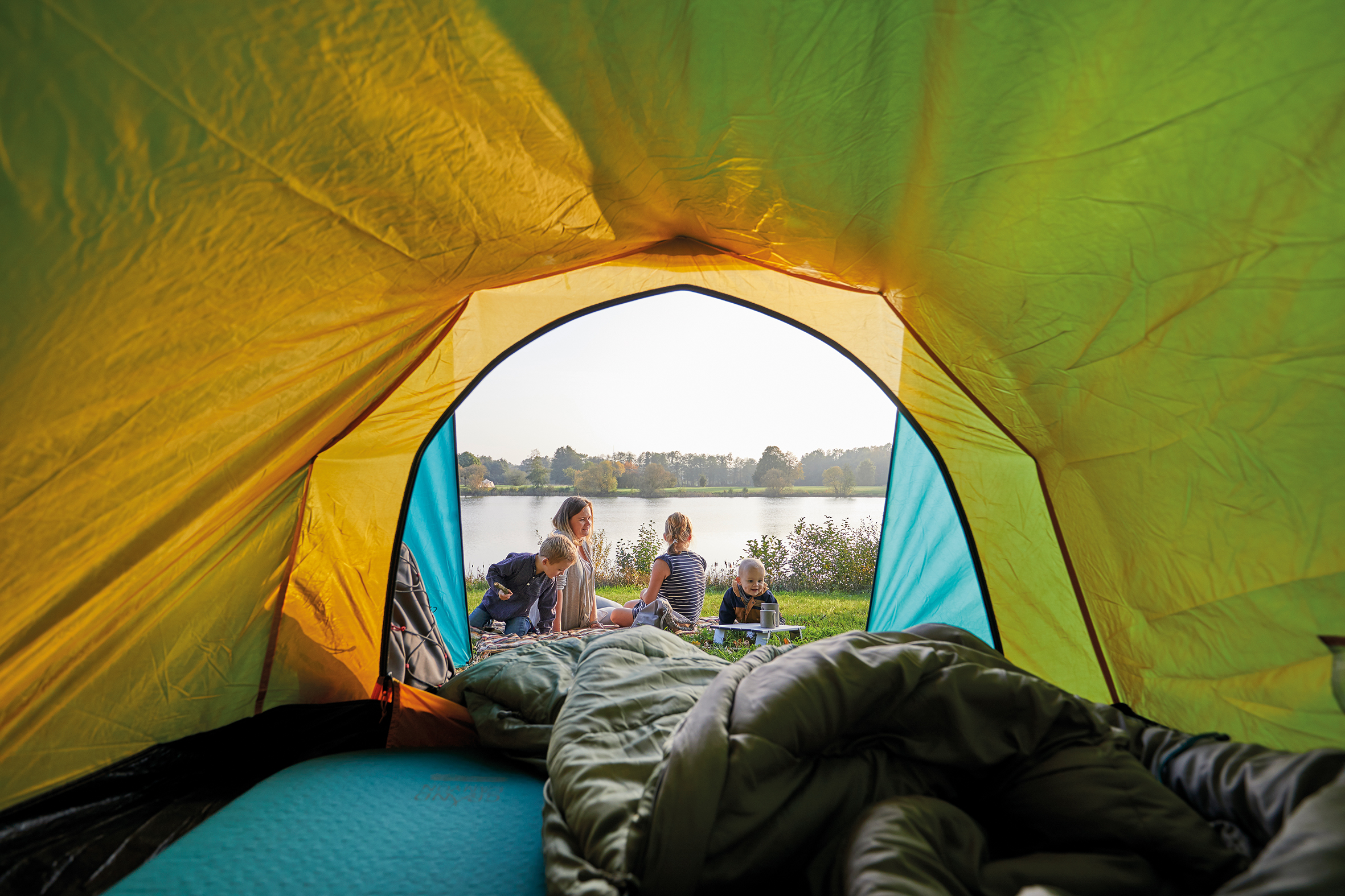 Grand Canyon Hattan 3.8 Kids Thermomatte selbstaufblasend