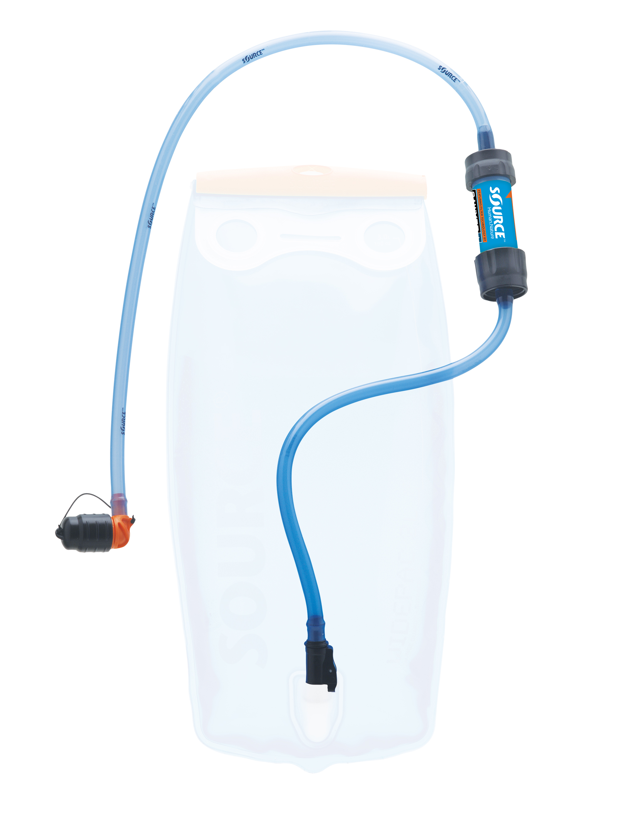 Source Trinkschlauch + Sawyer Wasserfilter