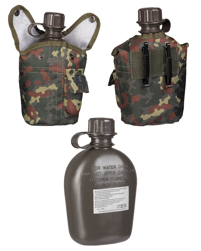 US Feldflasche Kunststoff 1 Liter Import