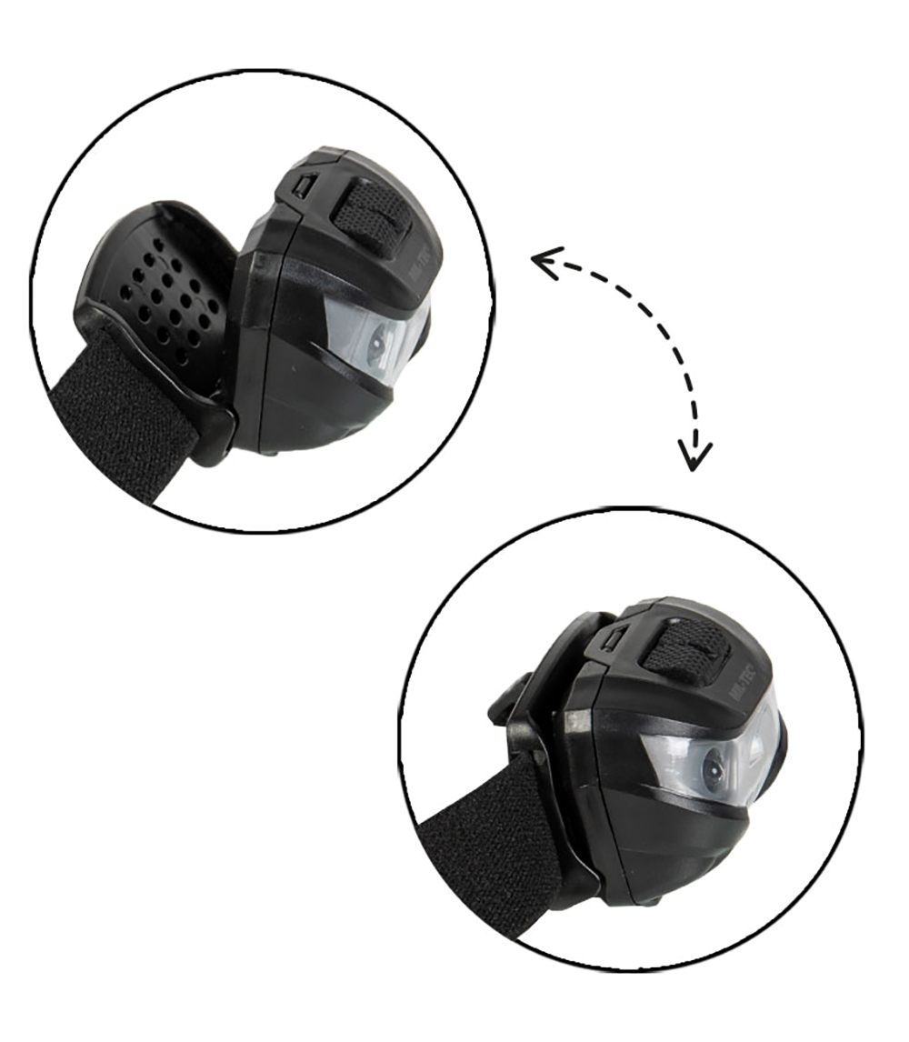 Mil-Tec Kopflampe CREE XPE 200 Lumen