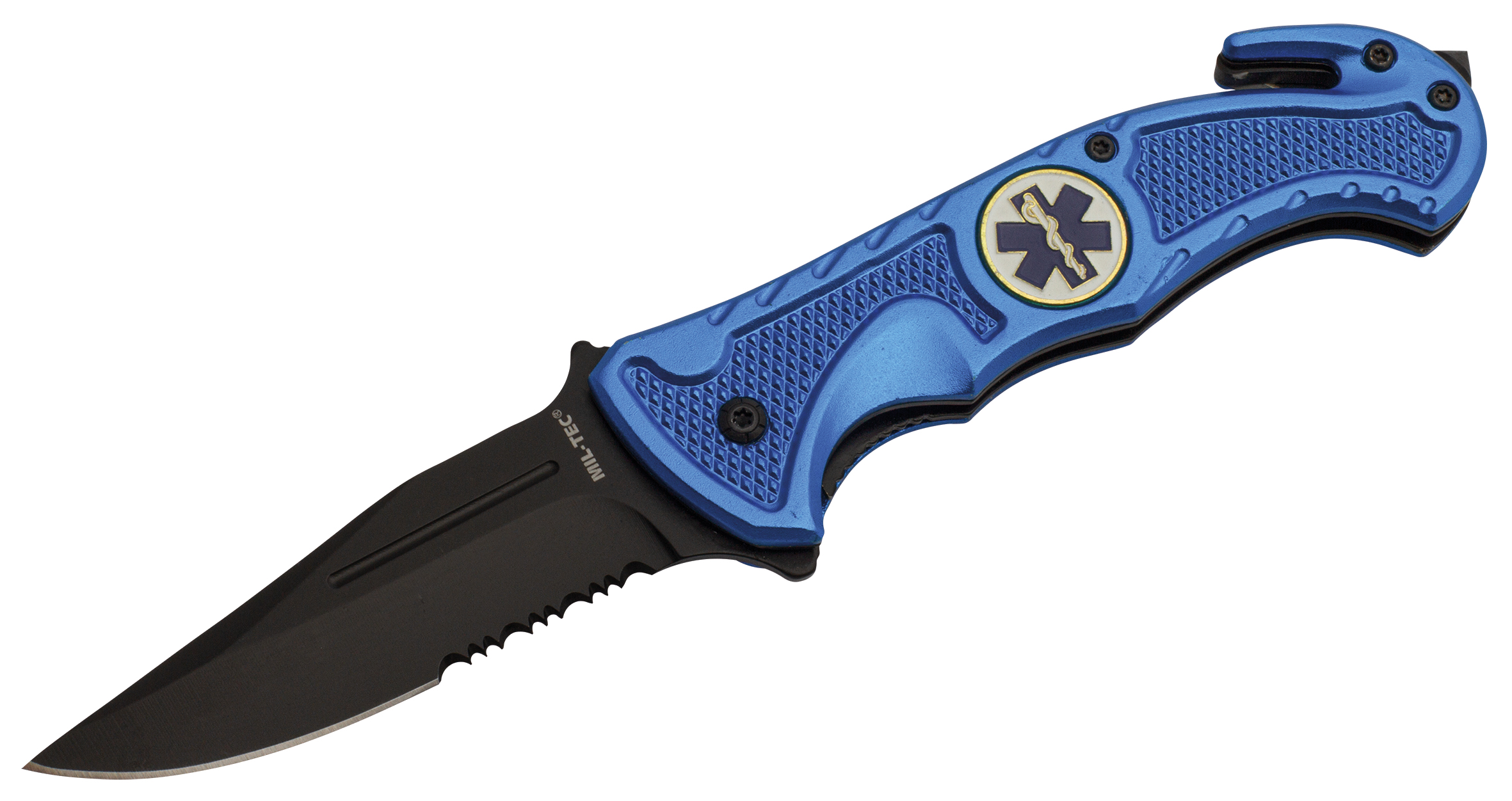 Mil-Tec Rettungsmesser Rescue mit Emblem