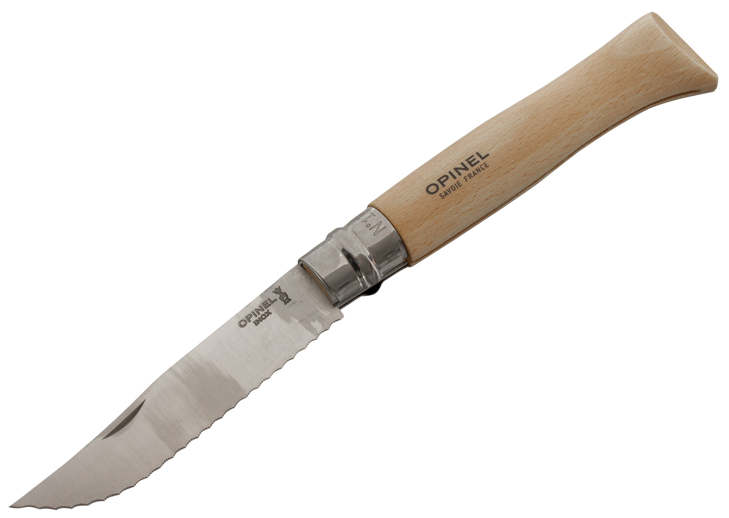 Opinel Taschenmesser No.12 mit Sägezahnung
