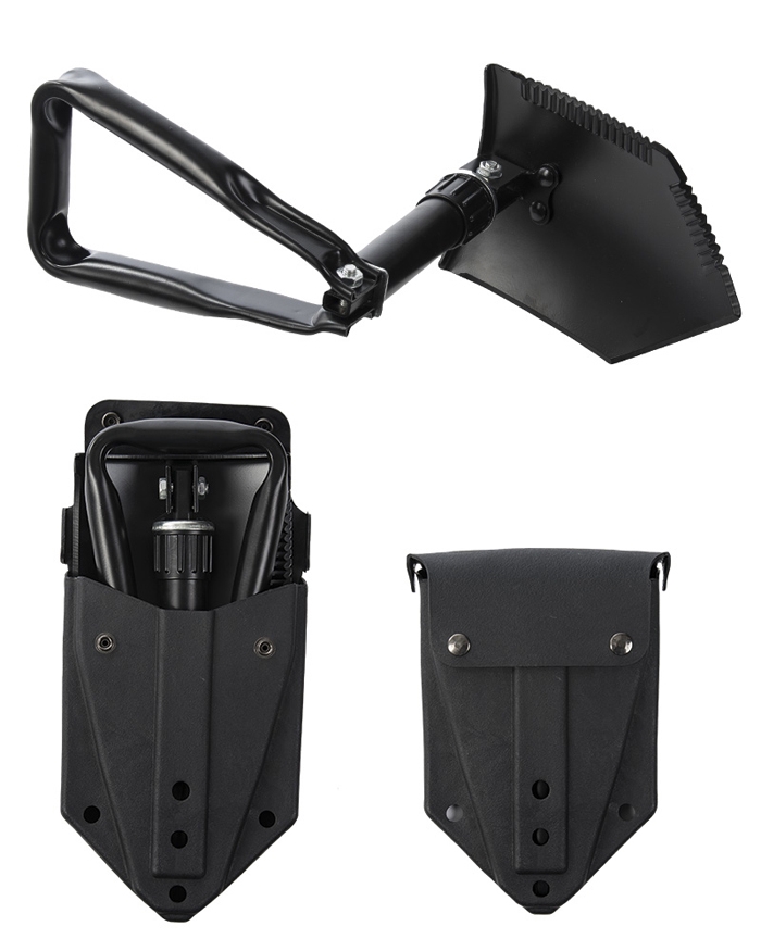 BW Dreifachspaten mit Hülle