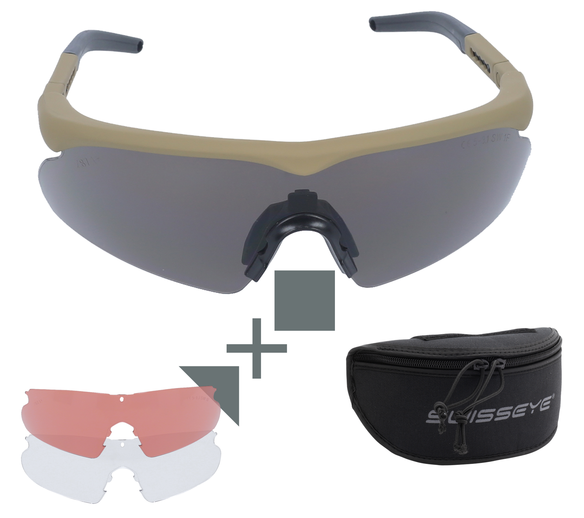 SwissEye Tactical Raptor Pro Set