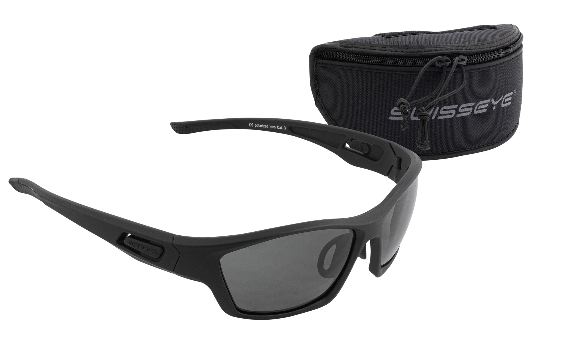 SwissEye Tactical Tomcat Schiessbrille Smoke Polarized