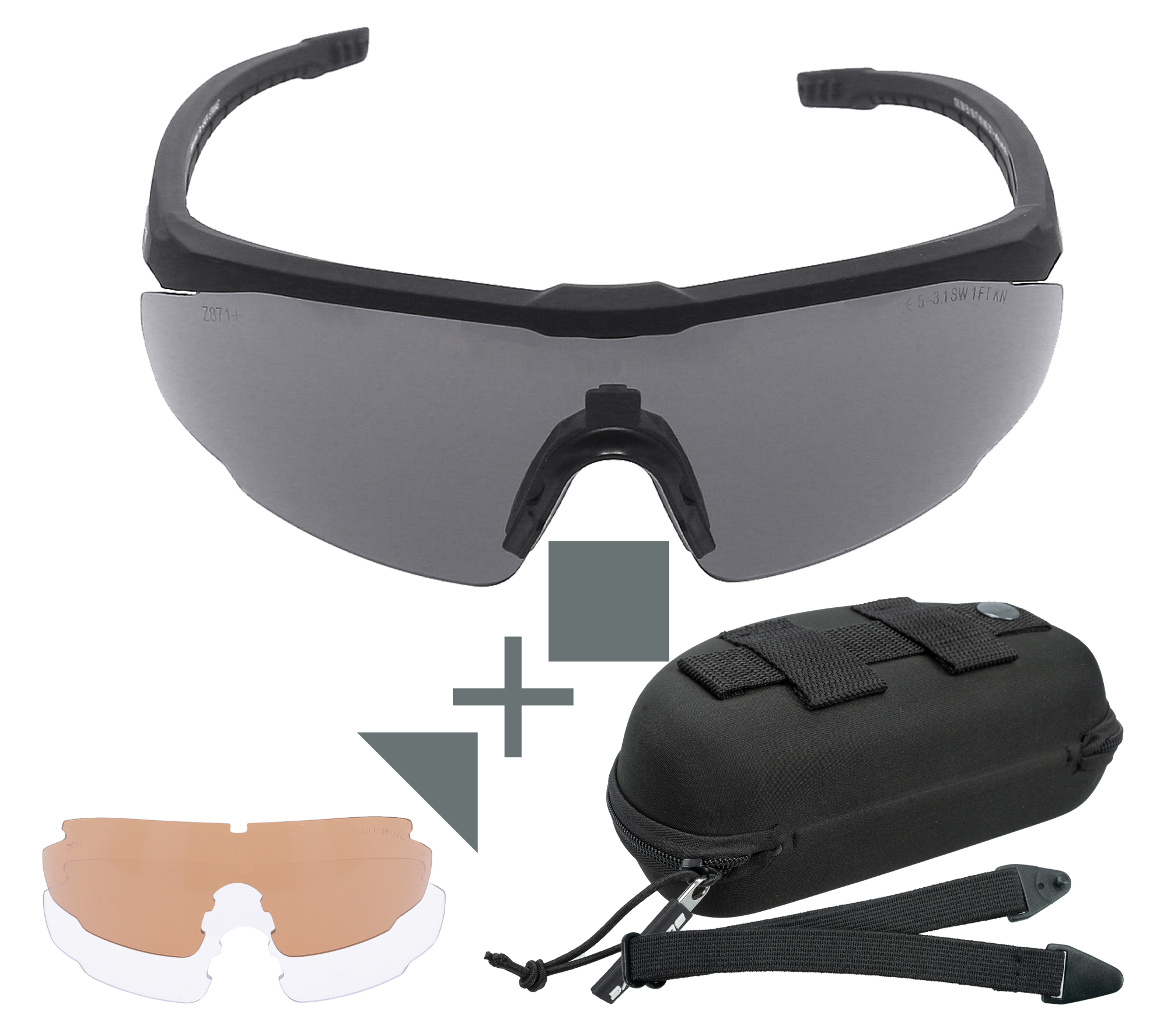 SwissEye Tactical Blackhawk (taktische Schutzbrille)