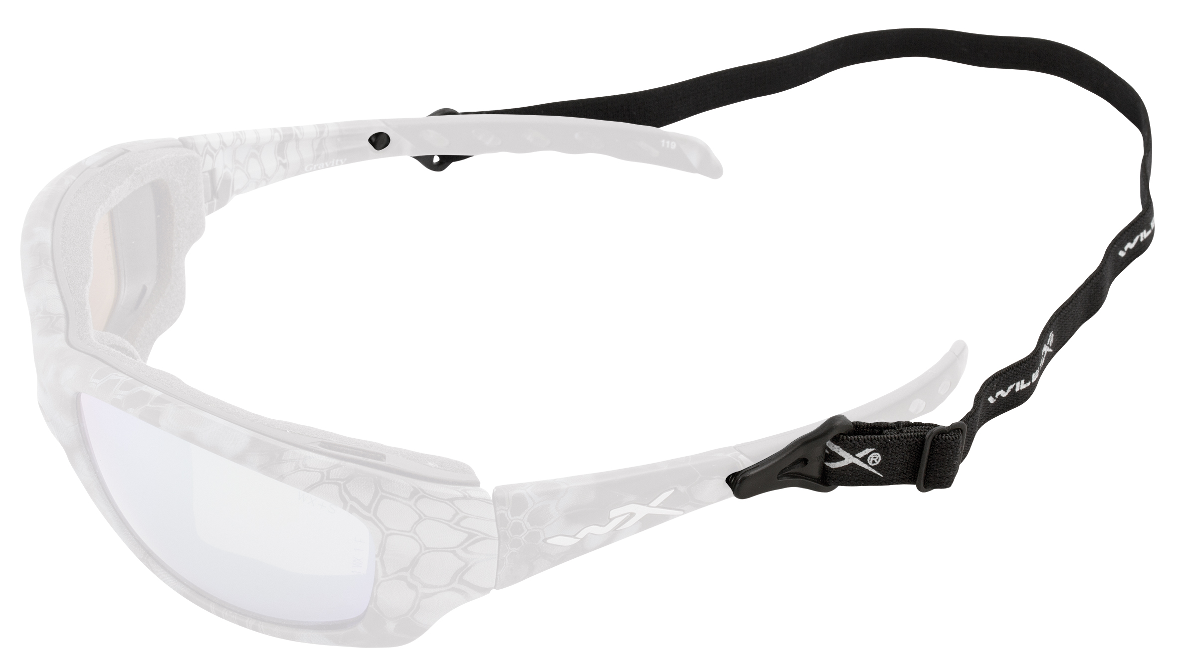 Wiley X T-Peg Elastic Strap AC & CC Brillenband