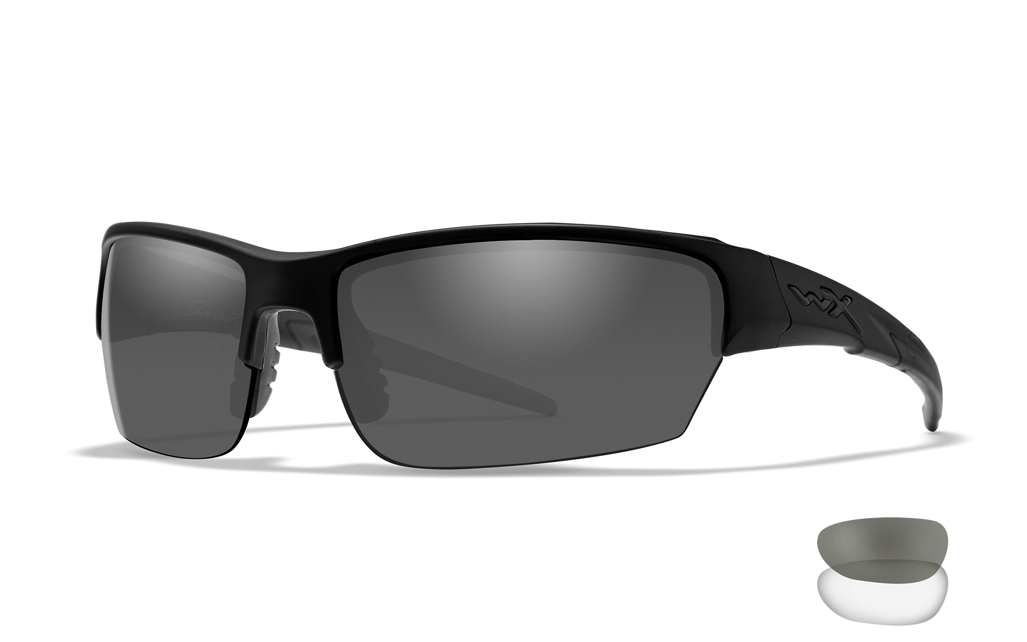 Wiley X Saint Schutzbrille Smoke/Clear