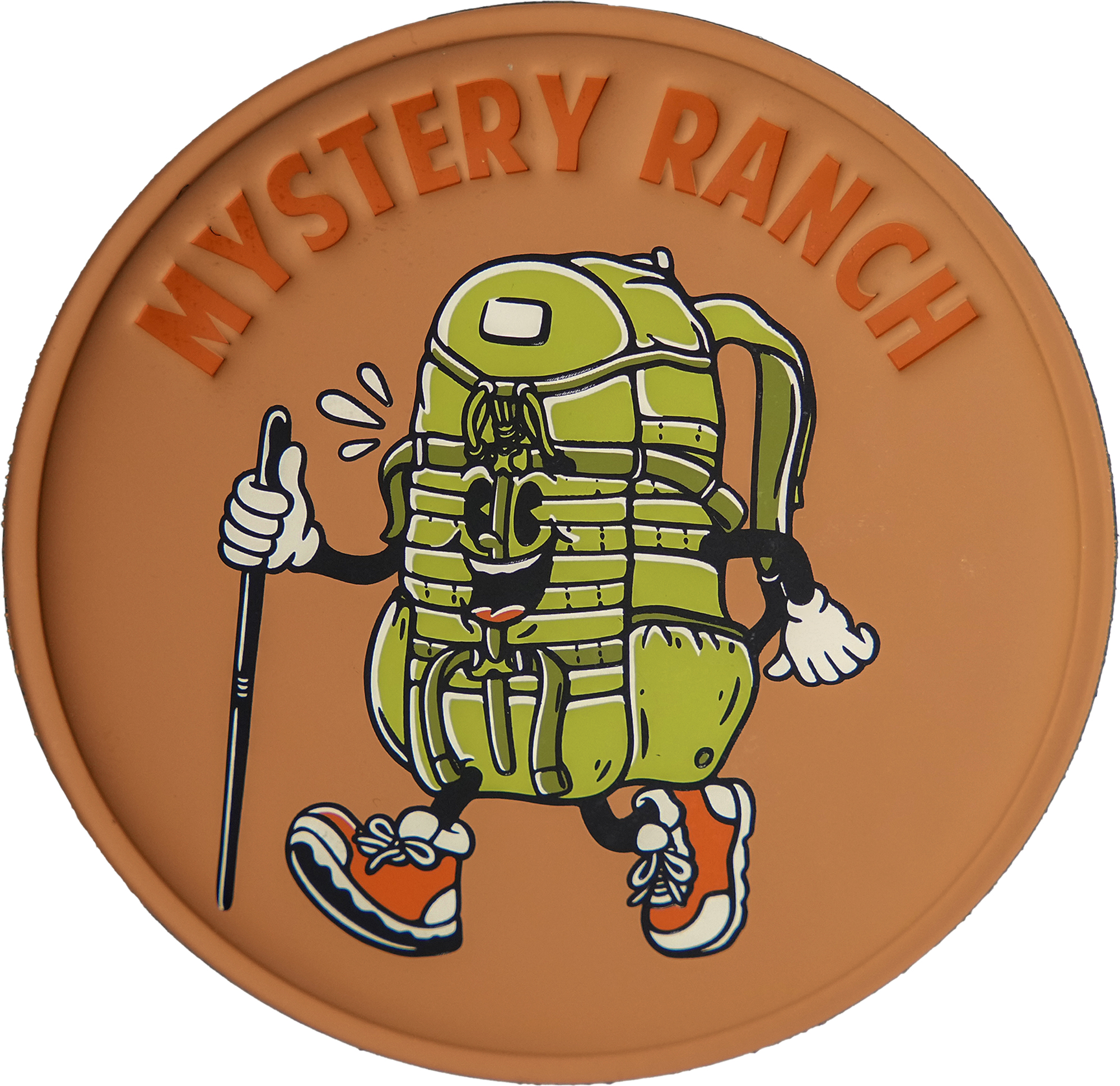 Mystery Ranch Let's Go Hiking Rubber Patch